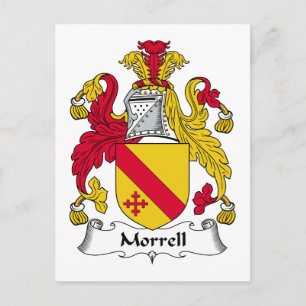 Morrell Family Crest Briefkaart