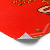 Morrello Brand Salmon Label Poster (Hoek)