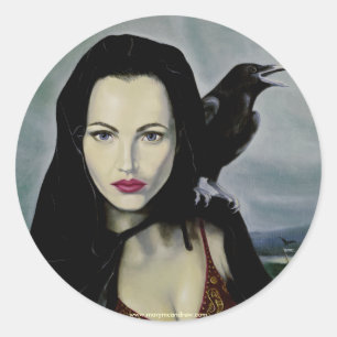 "Morrigan" Ronde Sticker