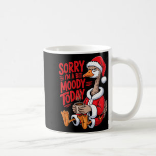 Morrige Gans Kerstman Pak Koffie Humor Kunst  Koffiemok