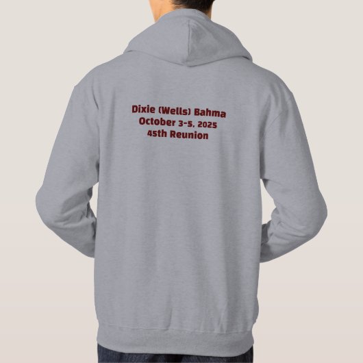 Morrilton Klasse van 1980 Reunion sweatshirt (Achterkant)