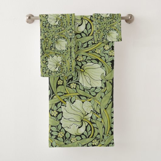 Morris 1876 Pimpernel Bloemenpatroon Bad Handdoek (Insitu)