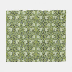Morris 1876  Pimpernel Bloemenpatroon Fleece Deken