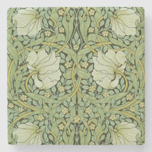 Morris 1876 Pimpernel Bloemenpatroon Stenen Onderzetter