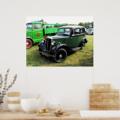 Morris 8 vintage-wagen poster (Keuken)