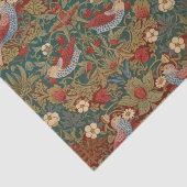 Morris - Aardbeiendief #2 Bloempatroon Tissuepapier (Detail)