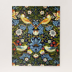 Morris - Aardbeiendief, beroemd patroon, Legpuzzel