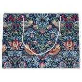 Morris - Aardbeiendief Bloemenpatroon Groot Cadeauzakje (Voorkant)