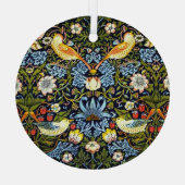 Morris - Aardbeiendief Glas Ornament (Achterkant)