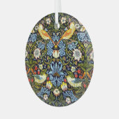 Morris - Aardbeiendief Glas Ornament (Voorkant links)