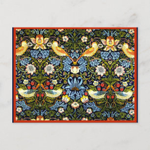 Morris - Aardbeiendief,  patroon Briefkaart