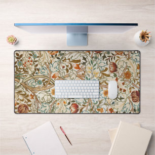 Morris Acanthus Floral Crewel Borduurpatroon Bureaumat