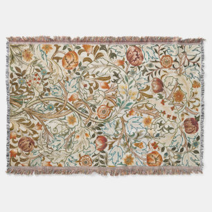 Morris Acanthus Floral Crewel Borduurpatroon Deken