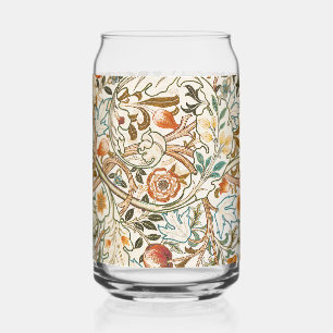 Morris Acanthus Floral Crewel Motif de broderie