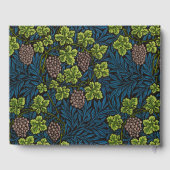 Morris - Antiek 1873 Druif & Leave & Vine Pattern Gastenboek (Achterkant)