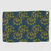 Morris - Antiek 1873 Druif & Leave & Vine Pattern Golfhanddoek (Horizontaal)