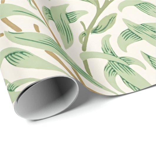 Morris - Antiek wilgenbladeren & vertakkingen Patr Cadeaupapier (Rol Hoek)