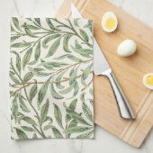 Morris - Antiek wilgenbladeren & vertakkingen Patr Theedoek (Quarter Fold)