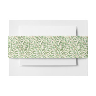 Morris - Antiek wilgenbladeren & vertakkingen Patr Uitnodigingen Wikkel