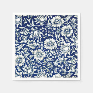 Morris - Blauwe kaasmalve, bekend dessin, Servet