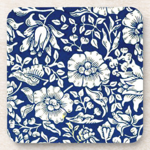 Morris - Blauwe Malva Drankjes Onderzetter