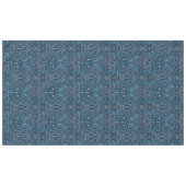 Morris Blue Achtergrond  Blackthorn Pattern Tafelkleed (Voorkant (Horizontaal))