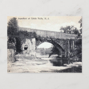 Morris Canal Aquaduct, Kleine Herfsten, NJ Vintage Briefkaart