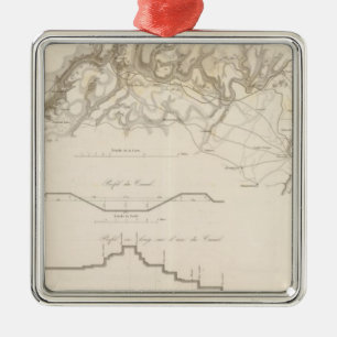 Morris Canal Metalen Ornament