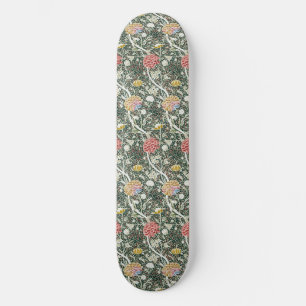 Morris Cray Vintage Bloem Florale Ontwerp Groen Skateboard