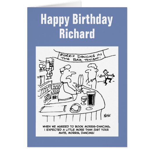 Morris Dancing in a Pub (Voorkant)