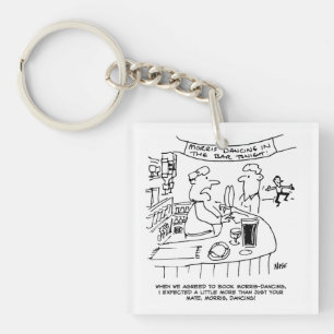 Morris Dancing in Pub. Traditional Morris Dancing Sleutelhanger