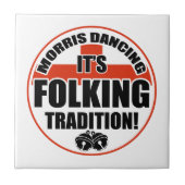 Morris Dancing, Tradition Tegeltje (Voorkant)