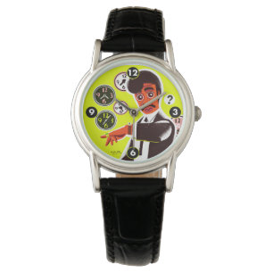 Morris Day Hoe laat? Genummerd volgen Horloge