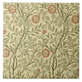 Morris/Deale Arts & Crafts Sweet Briar Repro Tile Tegeltje