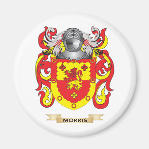 Morris-(Engeland) Wapenbekleding (familiekust) Magneet