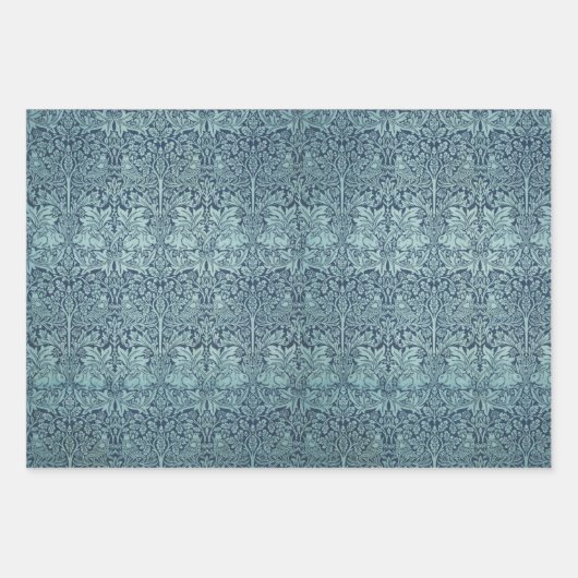  Morris Floral Rabbit Artichoke Roos & Lily Inpakpapier Vel (Voorkant)