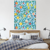 Morris - Four Fruits Canvas Afdruk (Insitu (Slaapkamer))