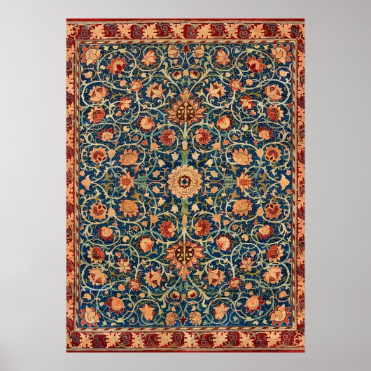 Morris - Holland Park, tapijtontwerp Poster (Voorkant)