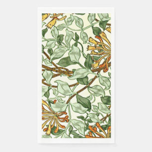 Morris - Honeysuckle green en goud Servet