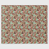 Morris - Hyacinth, bloempatroon Cadeaupapier (Vlak)