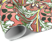 Morris - Hyacinth, bloempatroon Cadeaupapier (Rol Hoek)