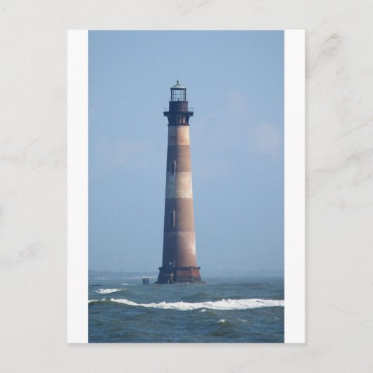 Morris Island Lighthouse Briefkaart (Voorkant)