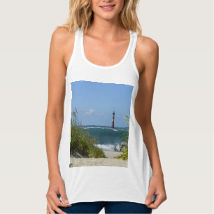 Morris Island Lighthouse Loopbrug Tank Top