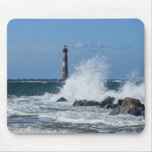 Morris Island Lighthouse Splash Muismat