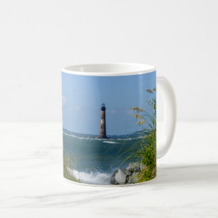 Morris Island Lighthouse Walkway Coffee Mug