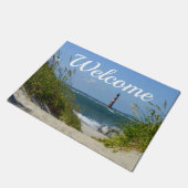 Morris Island Vuurtoren Walkway Welkom Deurmat (Schuin)