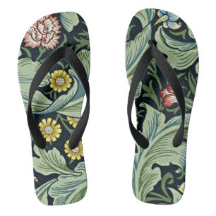 Morris - Leicester,  bloempatroon Teenslippers