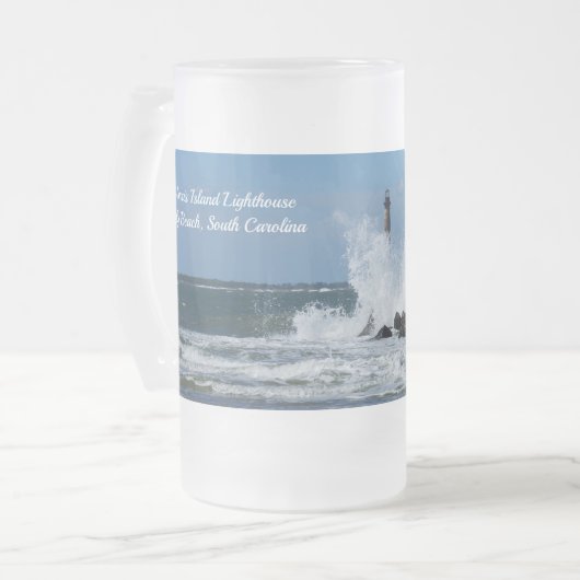 Morris Lighthouse Splash Frosted Mok (Voorkant links)