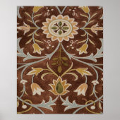 Morris Little Flower Art Nouveau Detail Poster (Voorkant)