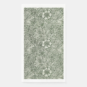 Morris Marigold Vintage 1875 Groene Bloembloem Servet
